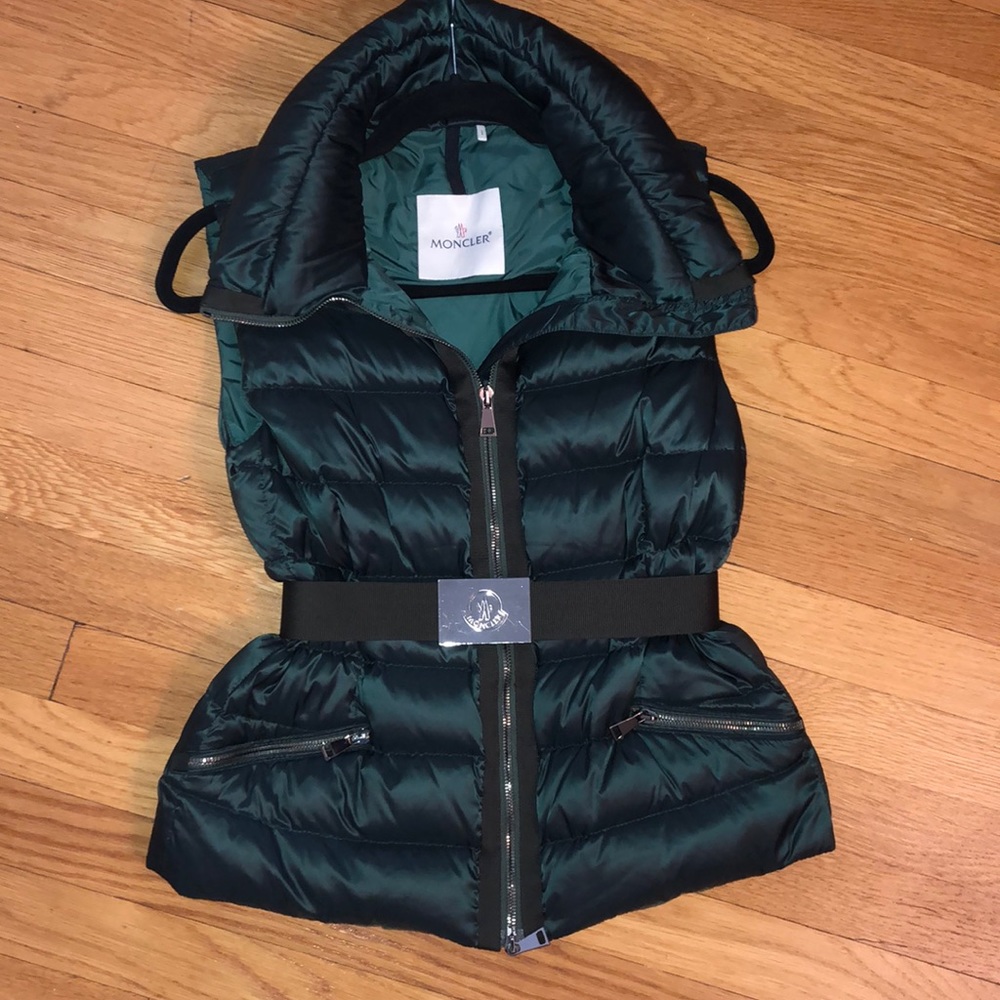 Moncler belted vest